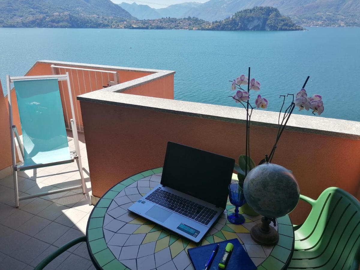 Blu Panorama belvedere lago di Como Varenna Exterior foto